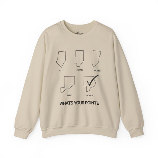 What’s Your Pointe - WOODS | Crewneck Sweatshirt