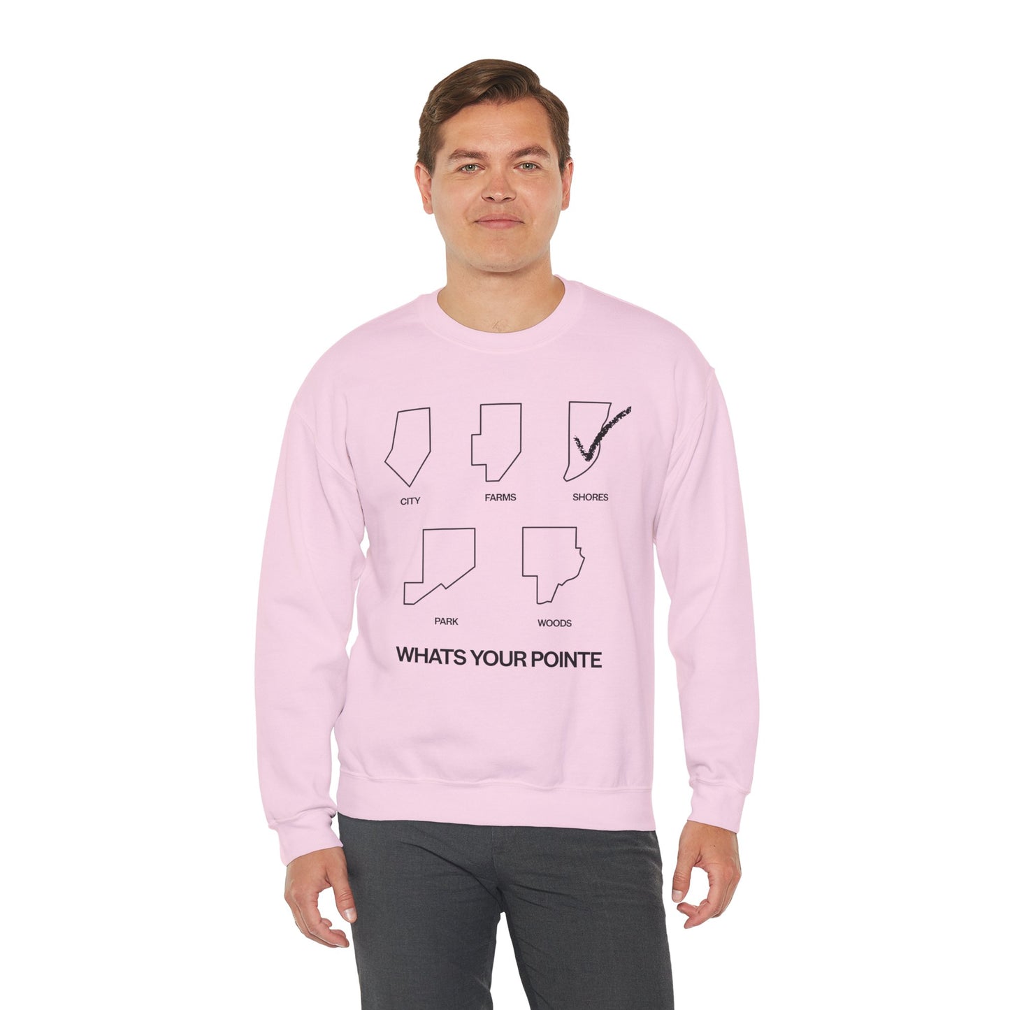 What’s Your Pointe - SHORES | Crewneck Sweatshirt