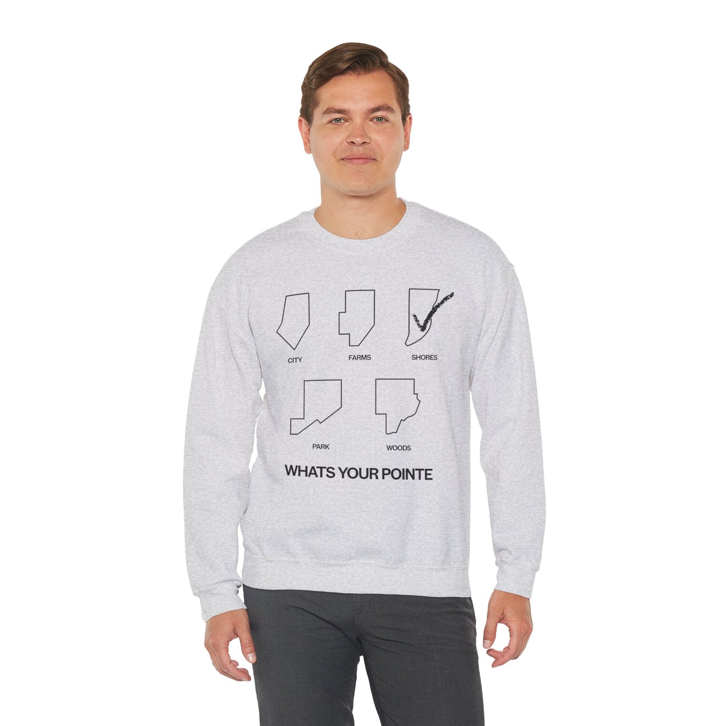 What’s Your Pointe - SHORES | Crewneck Sweatshirt