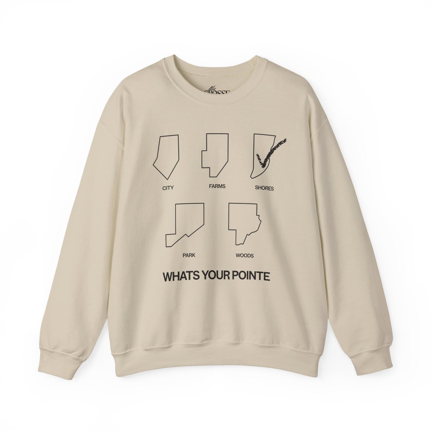 What’s Your Pointe - SHORES | Crewneck Sweatshirt