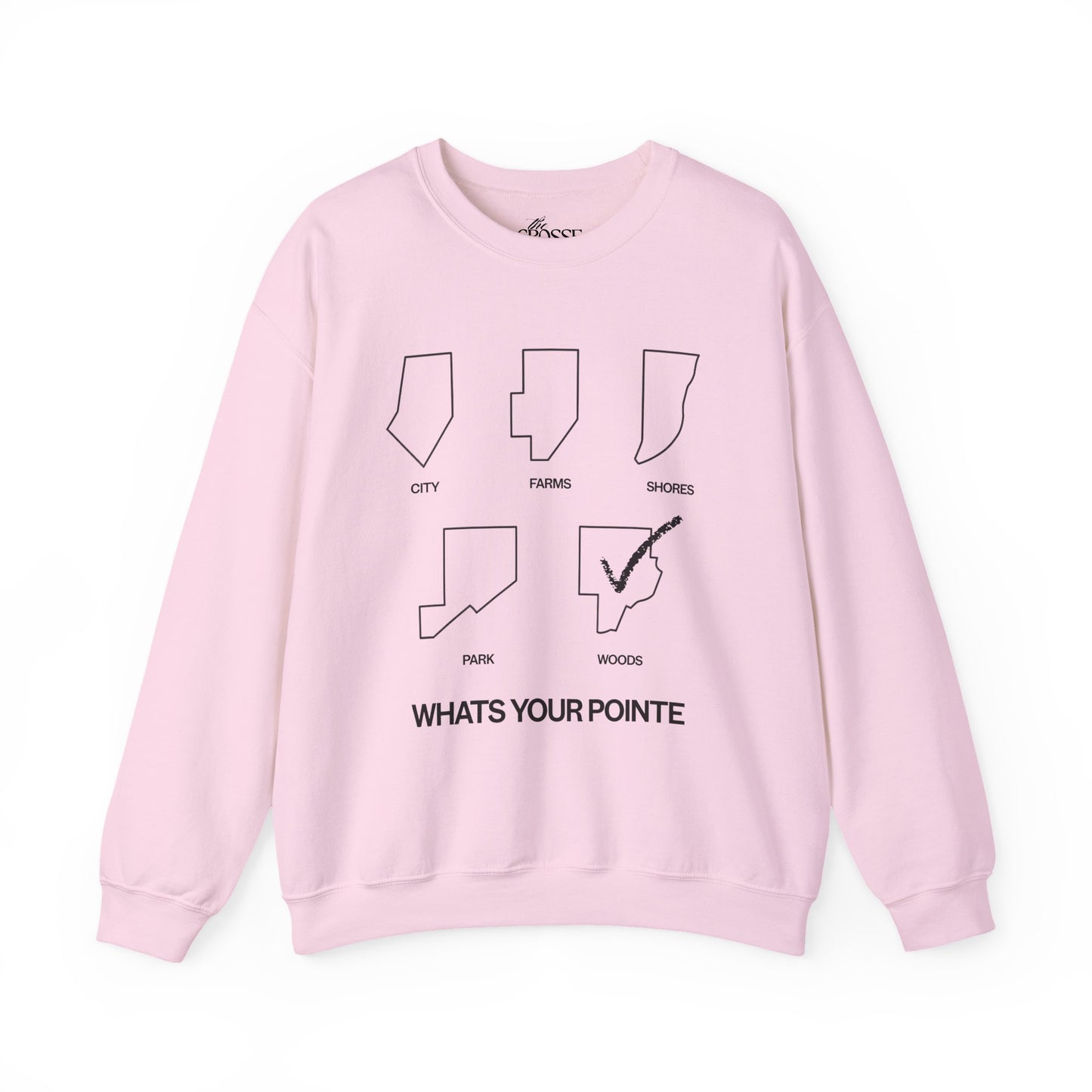 What’s Your Pointe - WOODS | Crewneck Sweatshirt