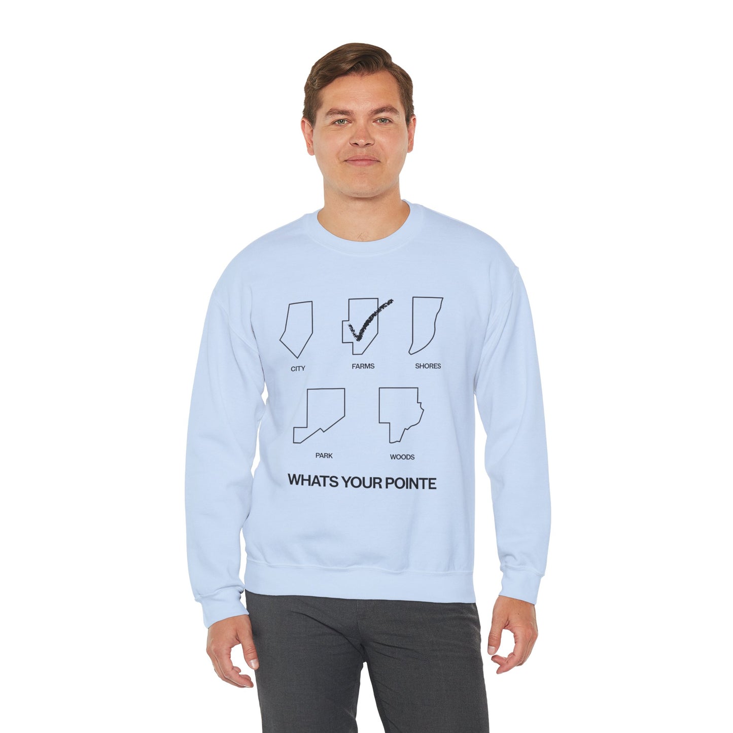 What’s Your Pointe - FARMS | Crewneck Sweatshirt