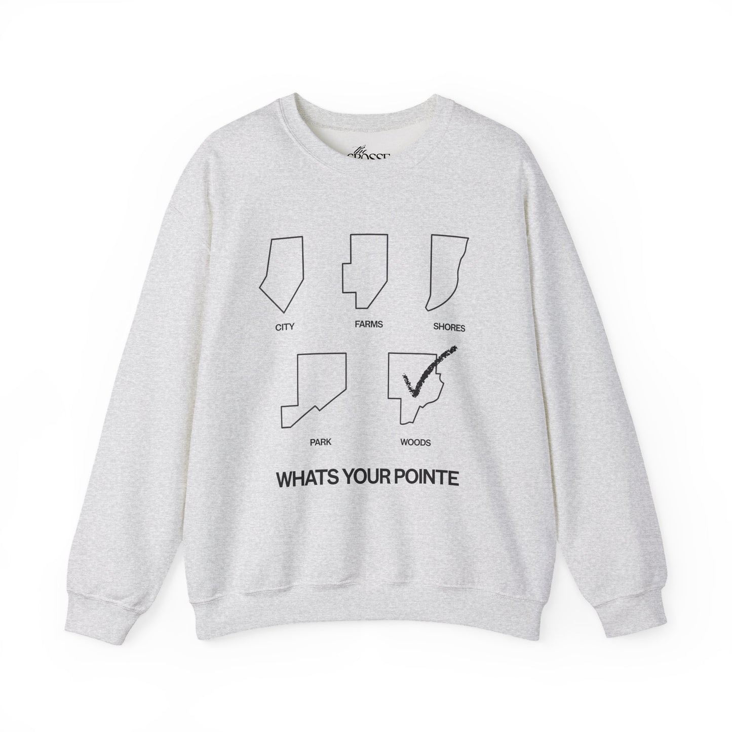 What’s Your Pointe - WOODS | Crewneck Sweatshirt