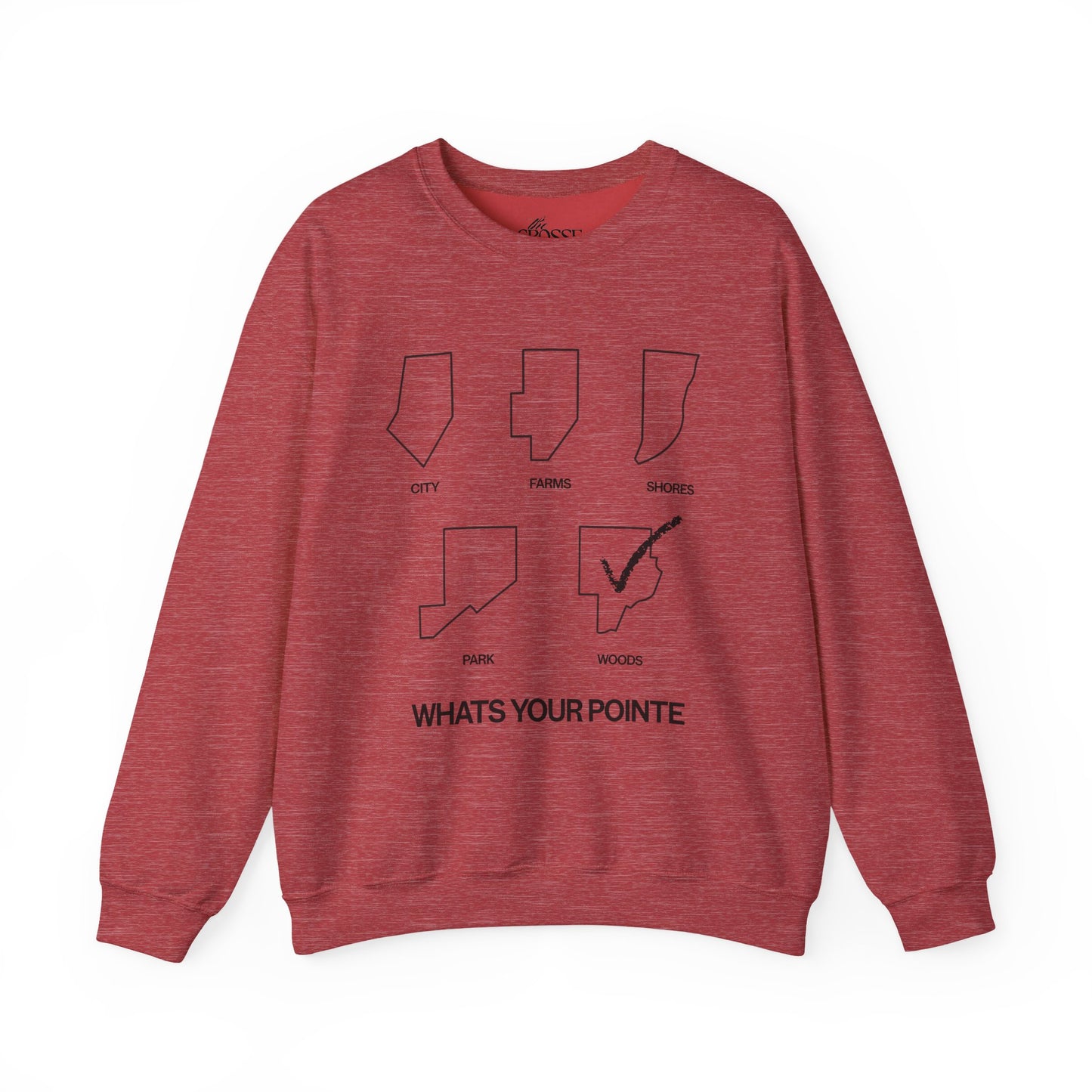 What’s Your Pointe - WOODS | Crewneck Sweatshirt