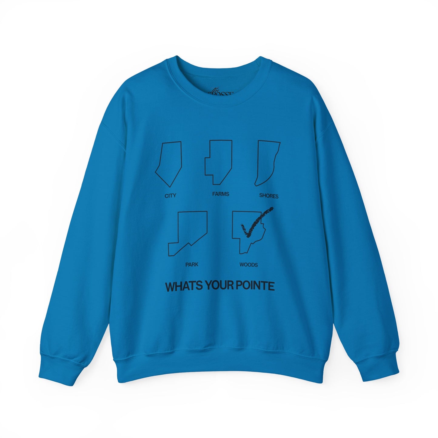 What’s Your Pointe - WOODS | Crewneck Sweatshirt