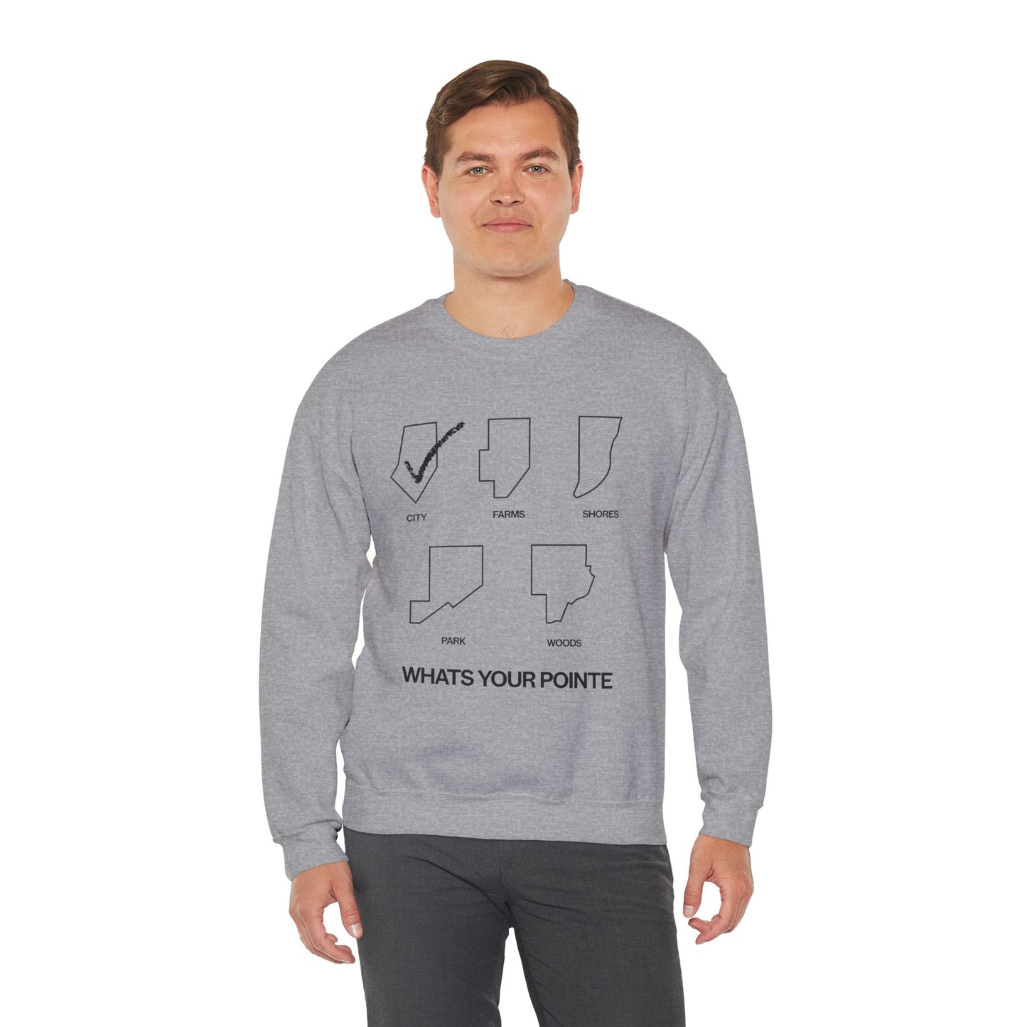 What’s Your Pointe - CITY | Crewneck Sweatshirt