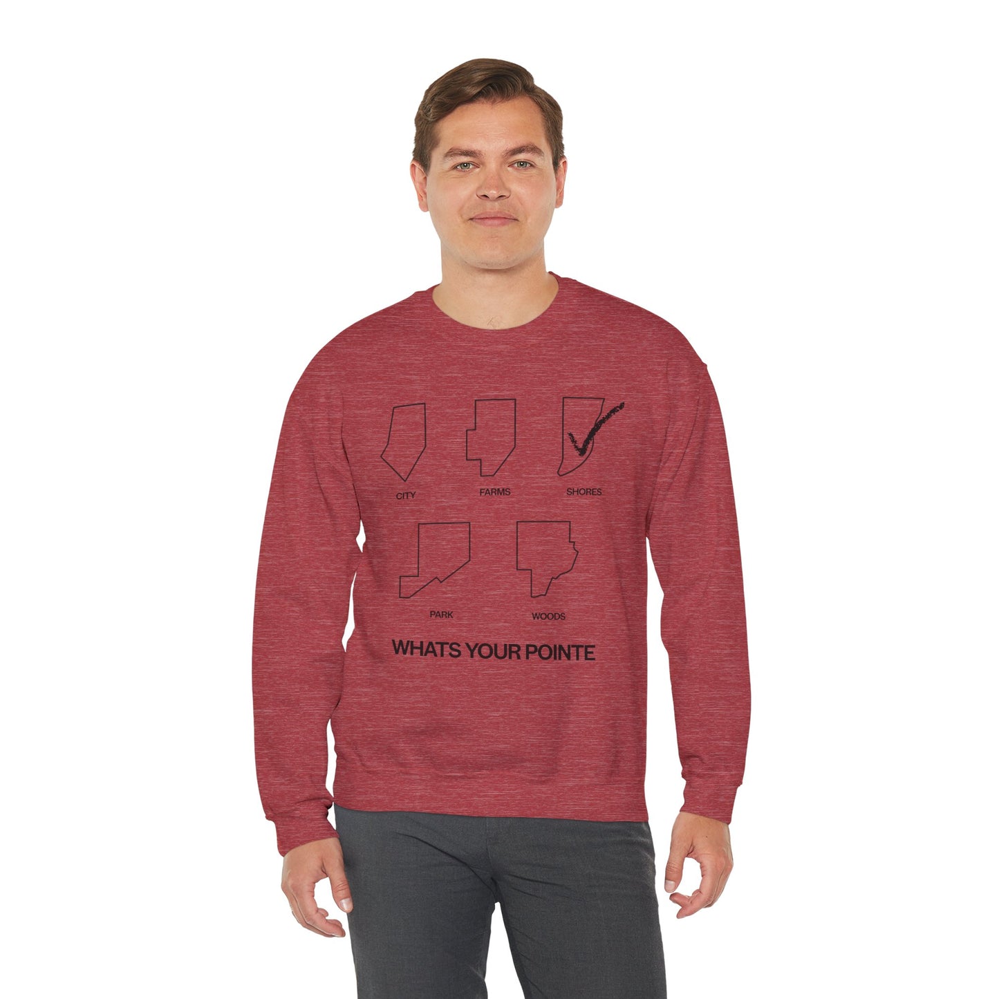 What’s Your Pointe - SHORES | Crewneck Sweatshirt