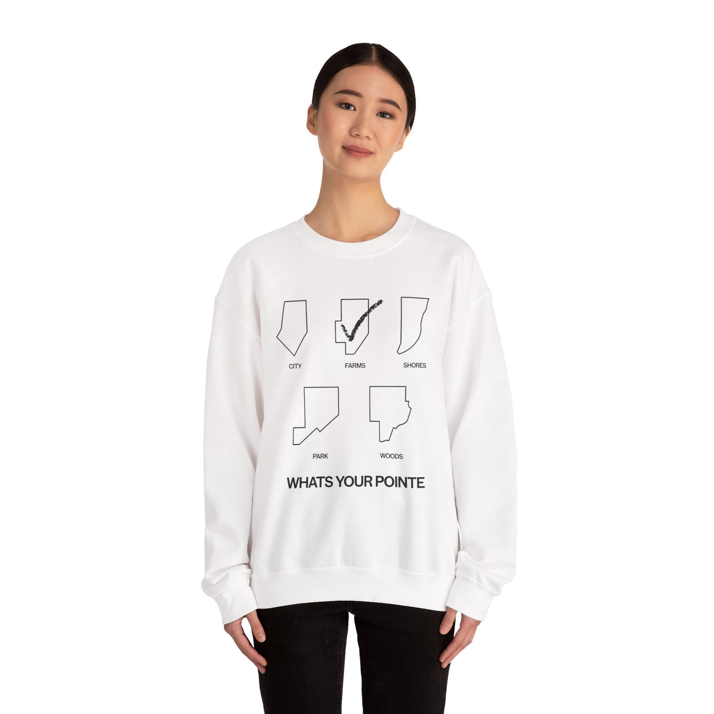 What’s Your Pointe - FARMS | Crewneck Sweatshirt