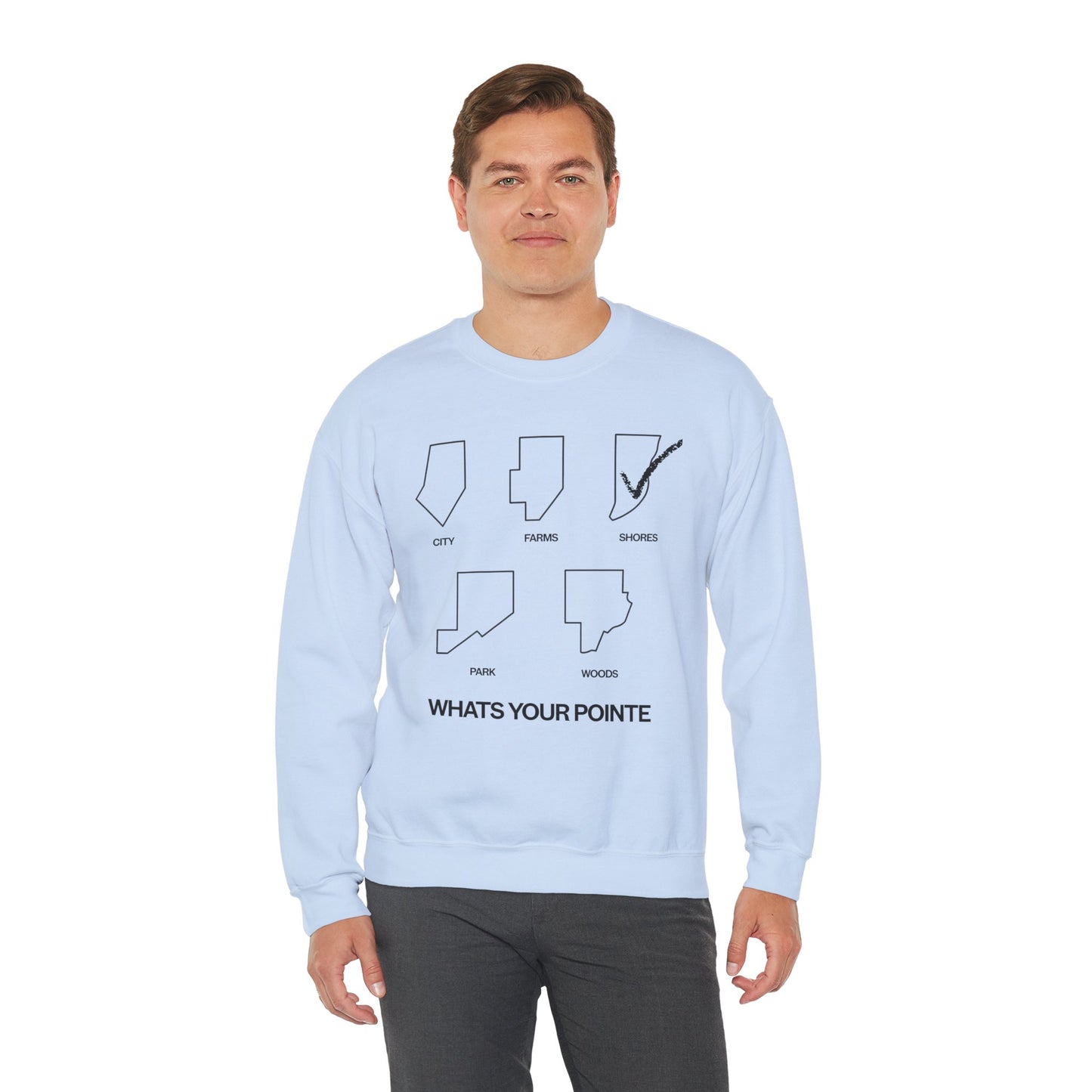 What’s Your Pointe - SHORES | Crewneck Sweatshirt
