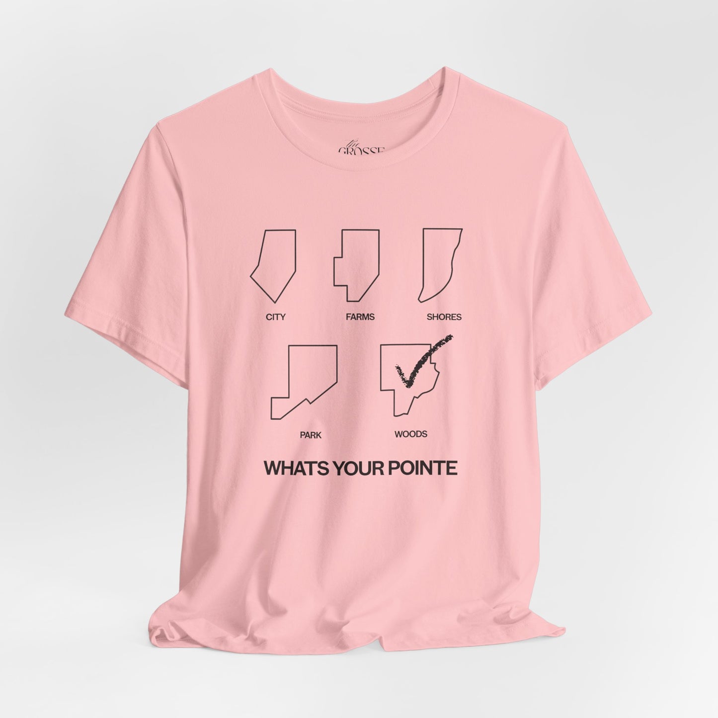 "What's Your Pointe" - WOODS -  Soft Tee