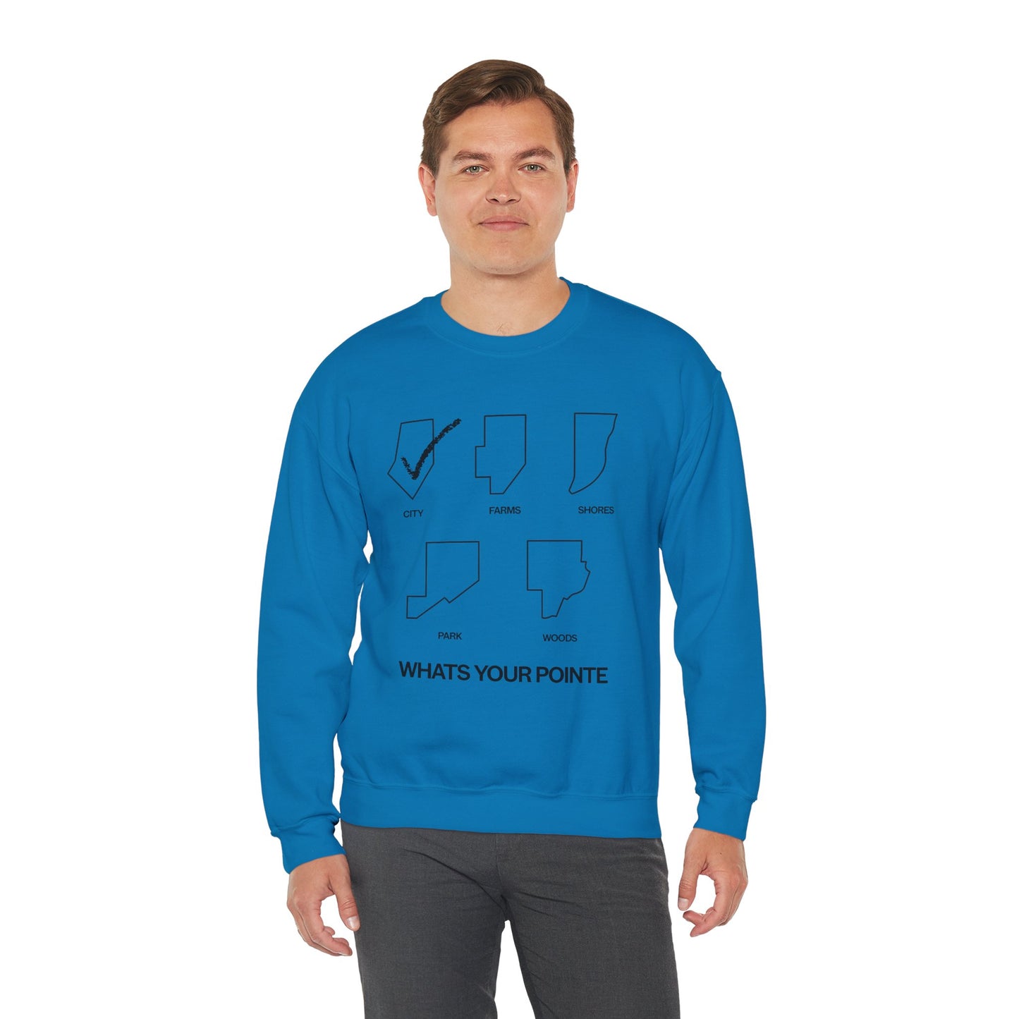 What’s Your Pointe - CITY | Crewneck Sweatshirt