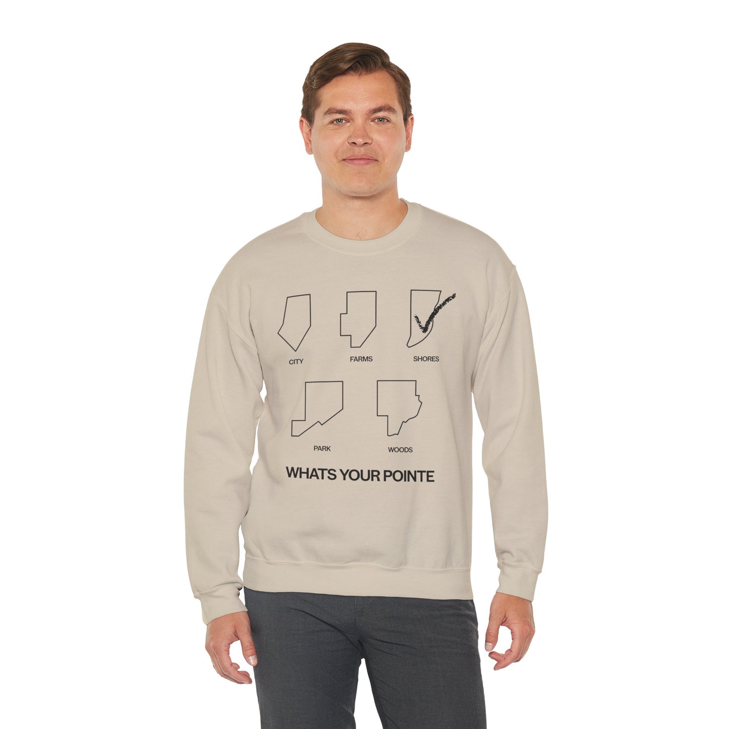 What’s Your Pointe - SHORES | Crewneck Sweatshirt