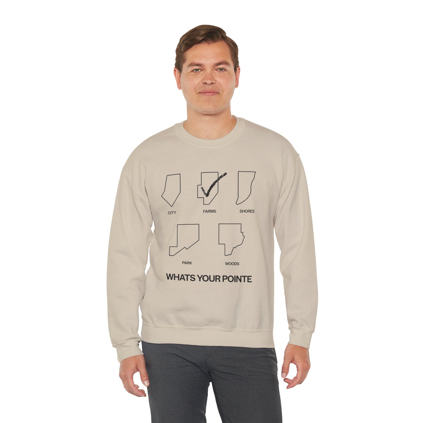 What’s Your Pointe - FARMS | Crewneck Sweatshirt