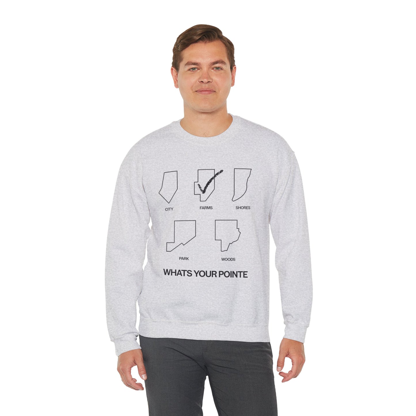 What’s Your Pointe - FARMS | Crewneck Sweatshirt