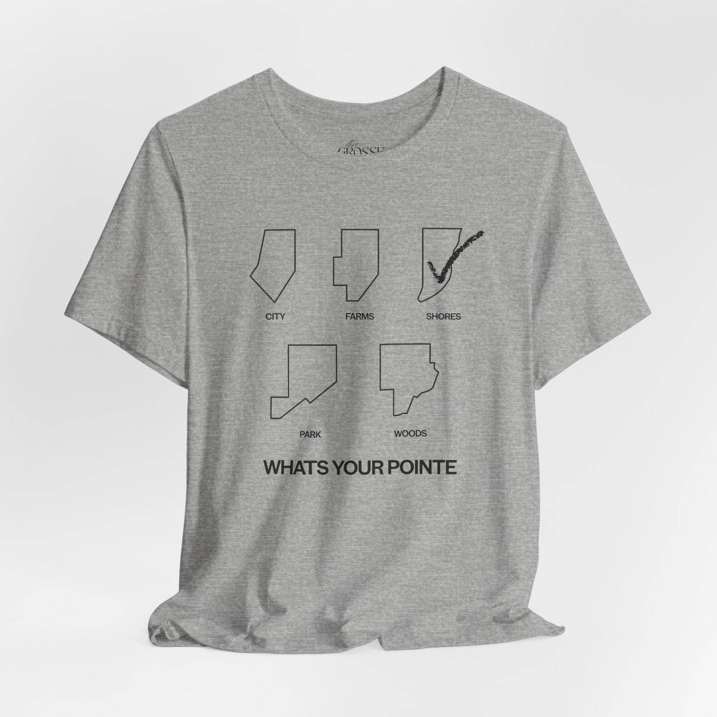 "What's Your Pointe" - SHORES -  Soft Tee