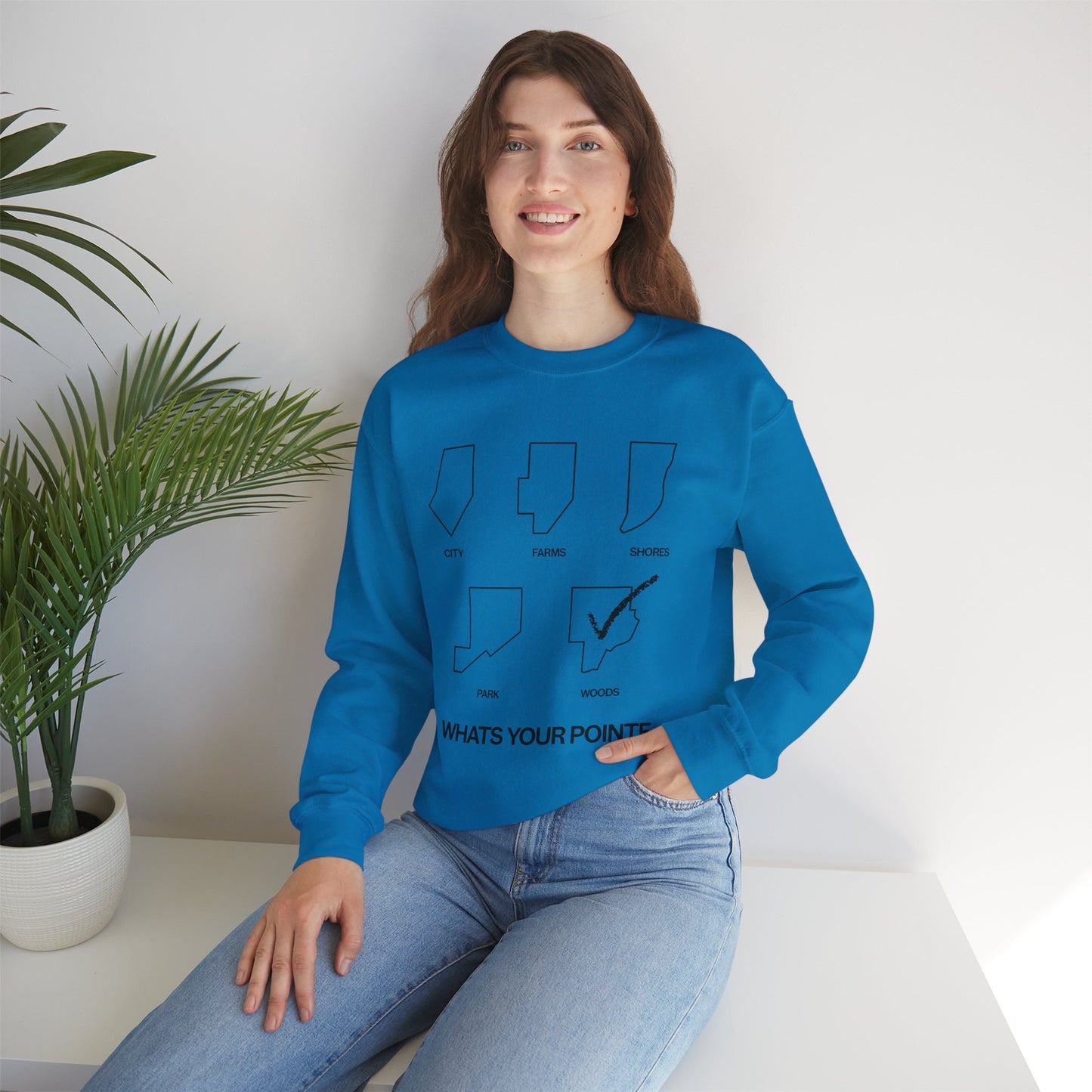 What’s Your Pointe - WOODS | Crewneck Sweatshirt