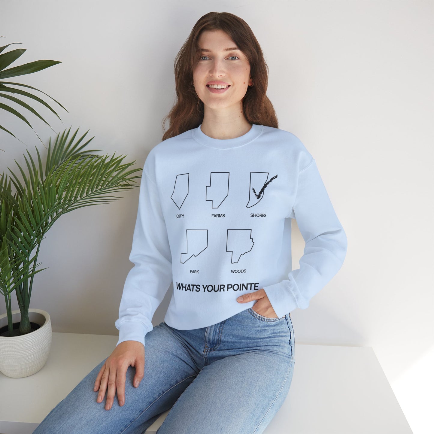 What’s Your Pointe - SHORES | Crewneck Sweatshirt