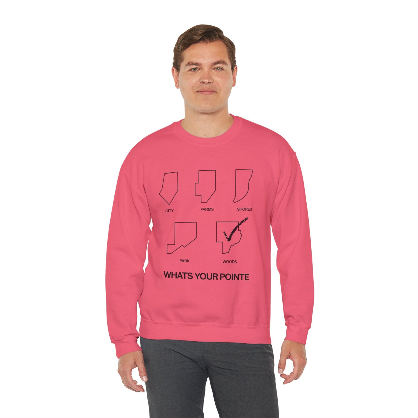 What’s Your Pointe - WOODS | Crewneck Sweatshirt