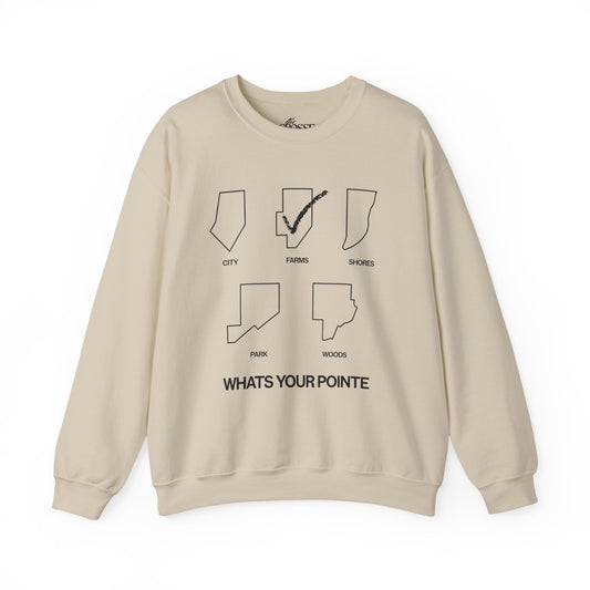 What’s Your Pointe - FARMS | Crewneck Sweatshirt