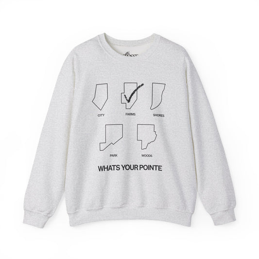 What’s Your Pointe - FARMS | Crewneck Sweatshirt