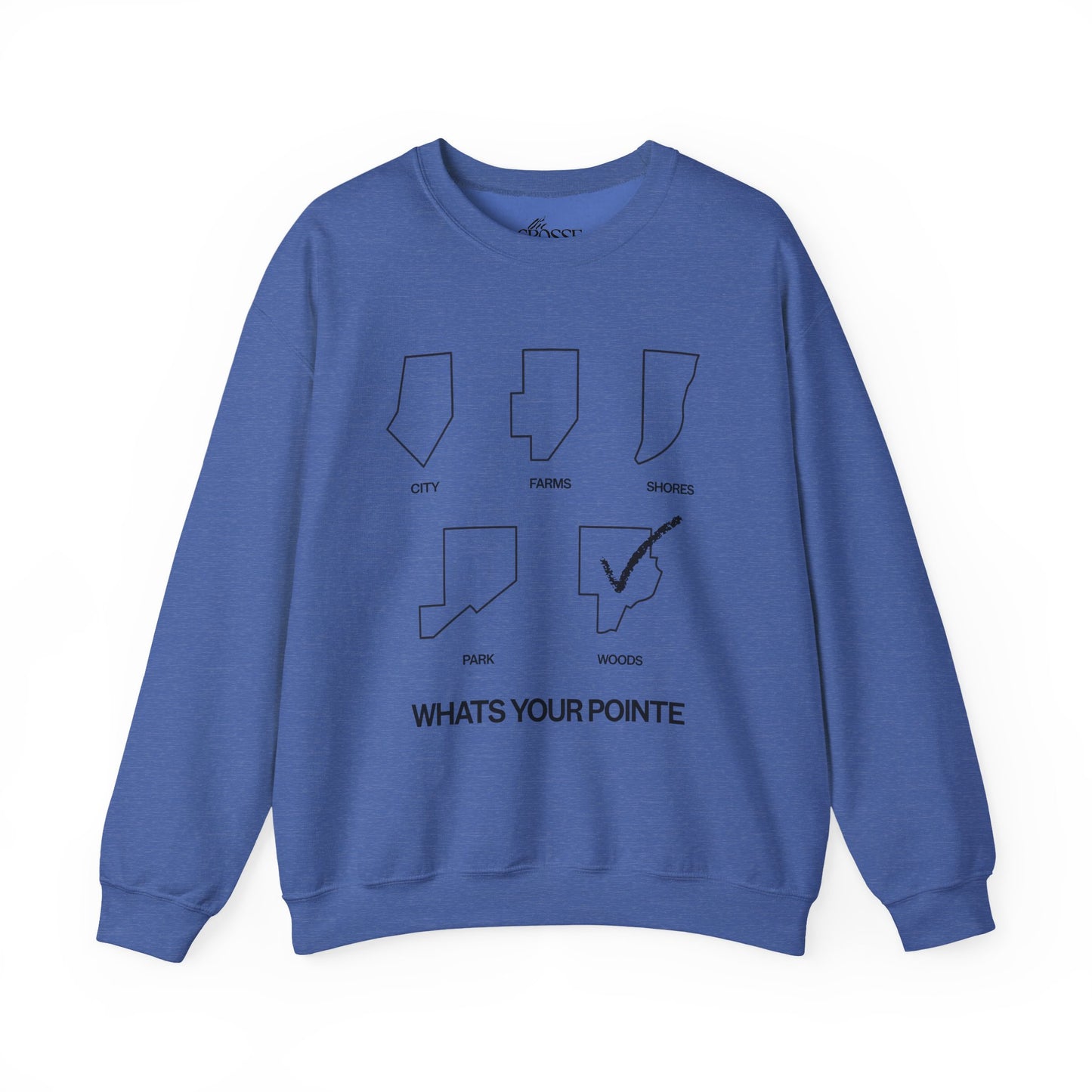 What’s Your Pointe - WOODS | Crewneck Sweatshirt