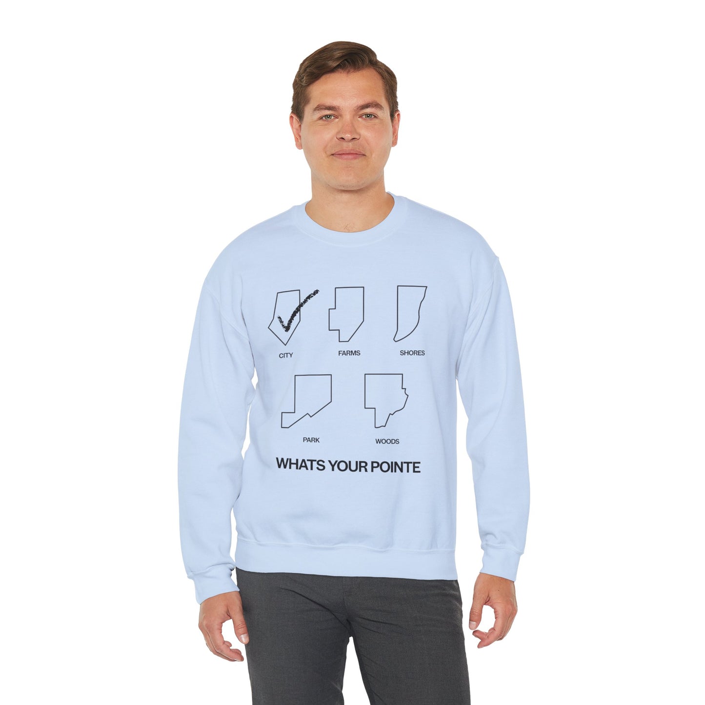 What’s Your Pointe - CITY | Crewneck Sweatshirt