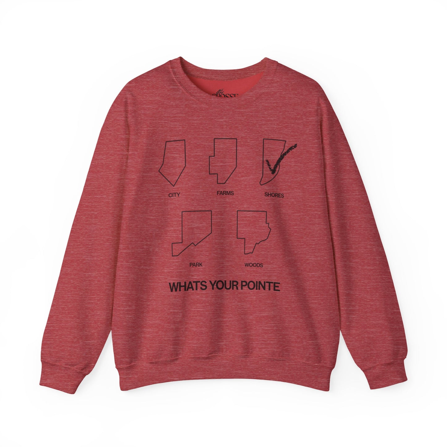 What’s Your Pointe - SHORES | Crewneck Sweatshirt