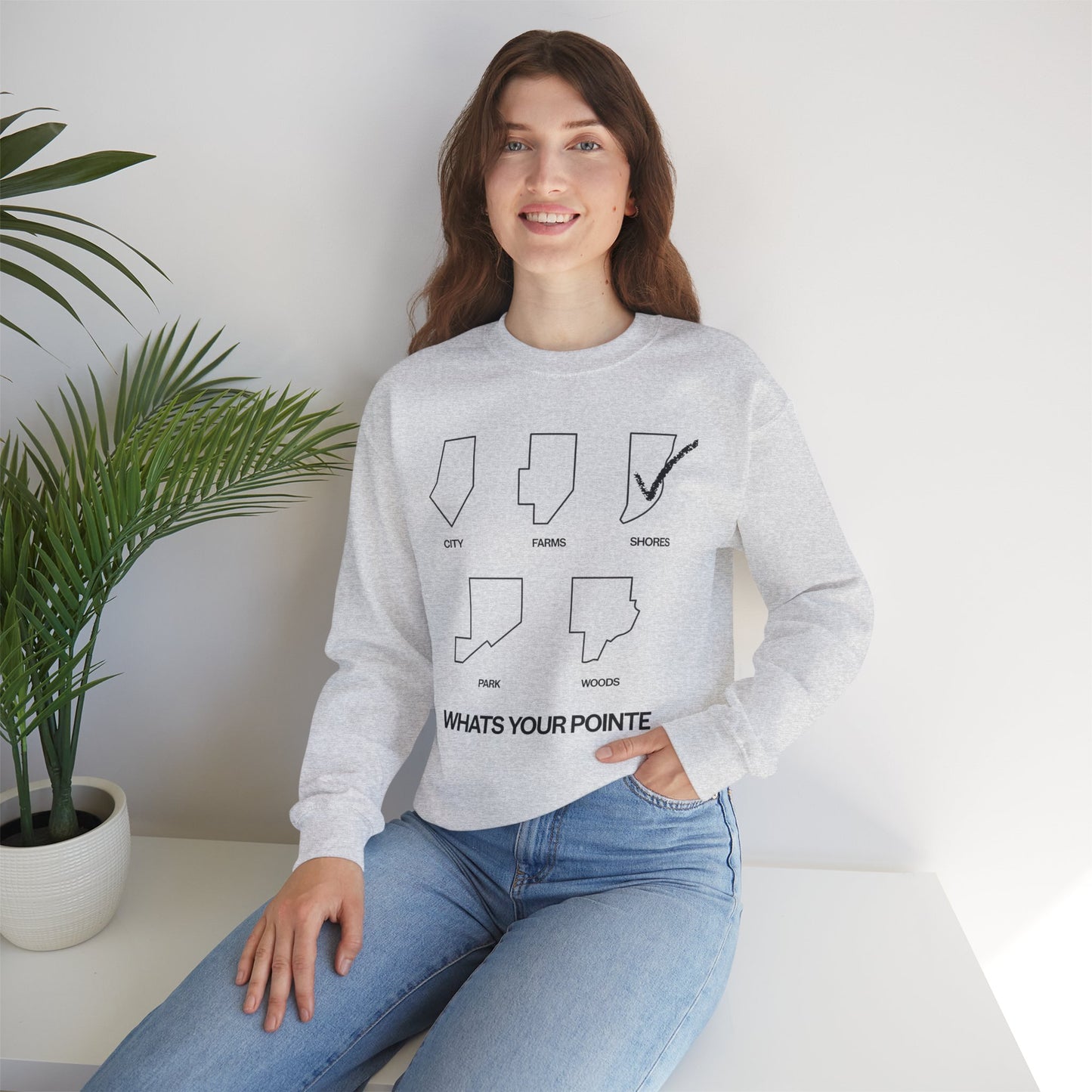 What’s Your Pointe - SHORES | Crewneck Sweatshirt